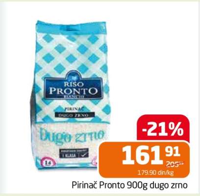 Pirinač Pronto 900g dugo zrno