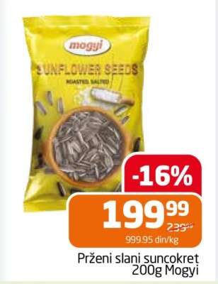 Prženi slani suncokret 200g Mogyi