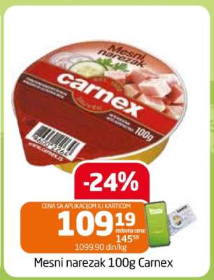 Mesni narezak 100g Carnex