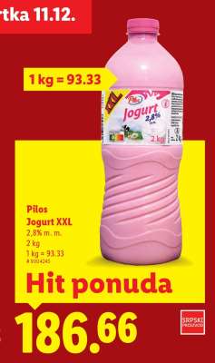 Pilos Jogurt XXL