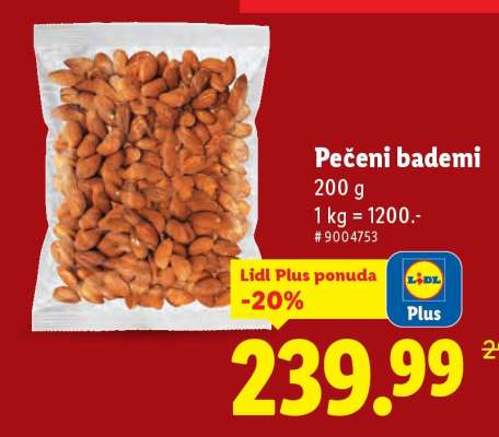Pečeni bademi