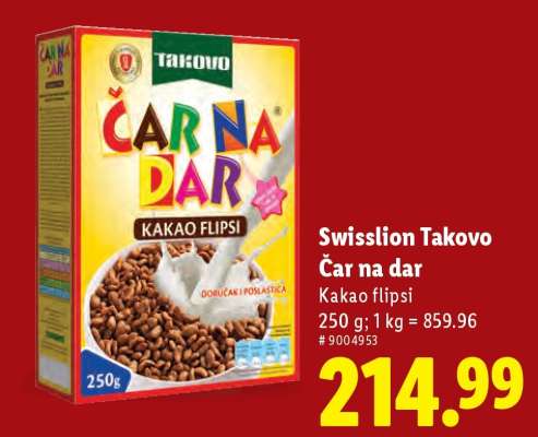 Swisslion Takovo Čar na dar