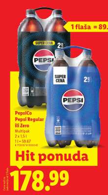 PepsiCo Pepsi Regular ili Zero