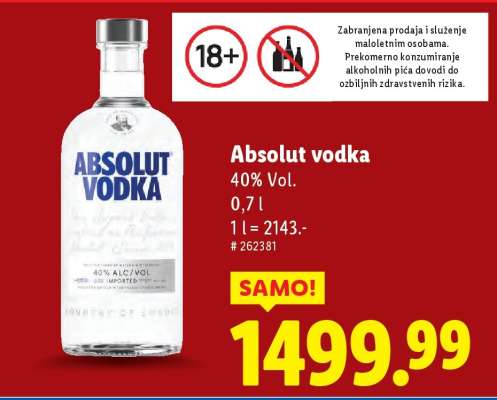 Absolut Vodka