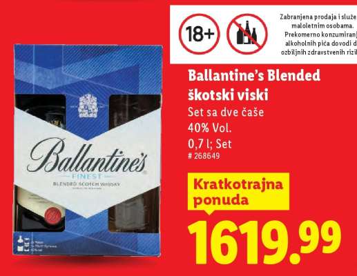 Ballantine’s Blended škotski viski
