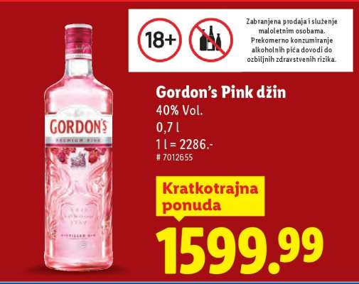 Gordon's Pink džin