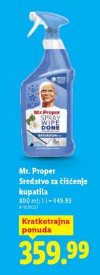 Mr. Proper sredstvo za čišćenje kupatila