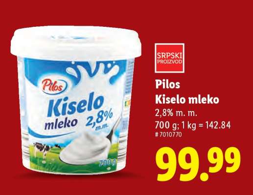 Pilos Kiselo mleko