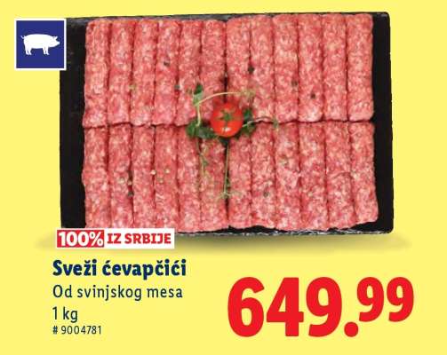 Sveži ćevapčići