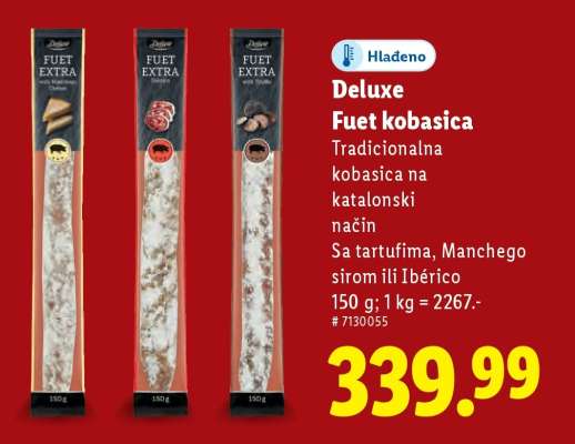 Deluxe Fuet kobasica