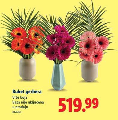 Buket gerbera