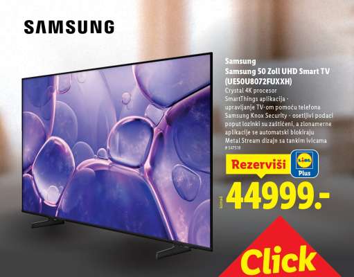 Samsung 50 Zoll UHD Smart TV