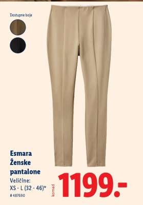 esmara Ženske pantalone