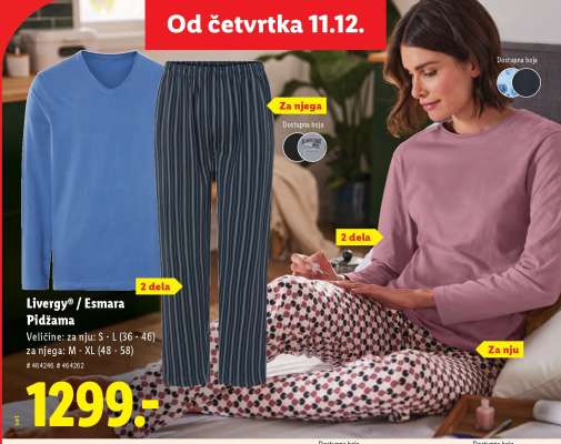 Livergy / Esmara Pidžama