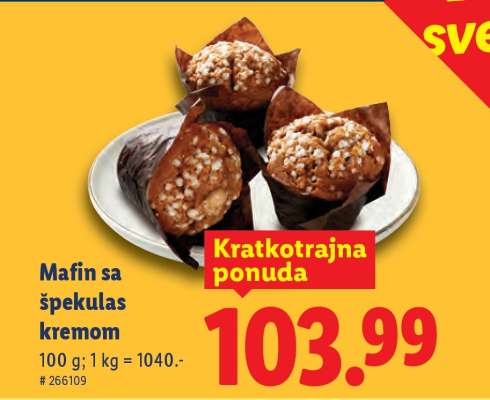 Mafin sa špekulas kremom