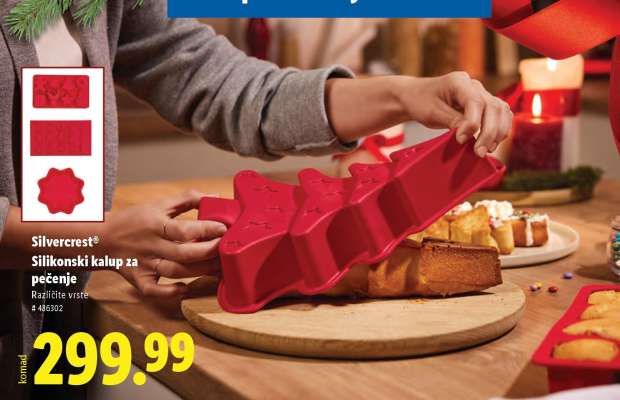 Silikonski kalup za pečenje