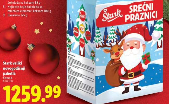 Štark veliki novogodišnji paketić