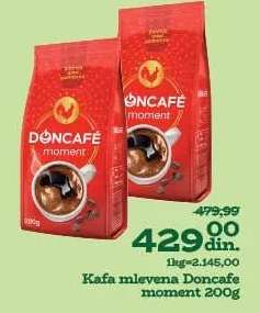 Kafa mlevena Doncafe Moment 200g