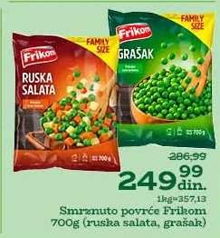 Smrznuto povrće frikom