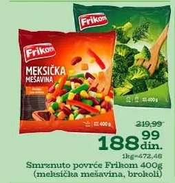 Smrznuto povrće Frikom 400g