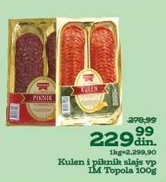 Kulen i piknik slajs vp