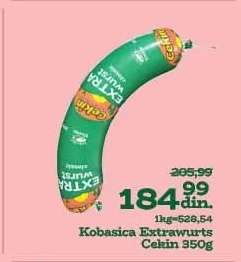 Kobasica Extrawursts Cekin 350g