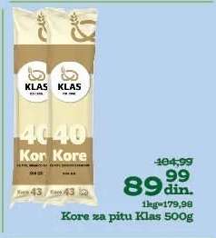 Kore za pitu Klas 500g