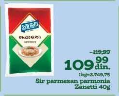 Sir parmezan Parmonia Zanetti 40g