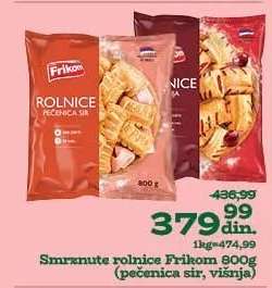 Smrznute rolnice Frikom 800g