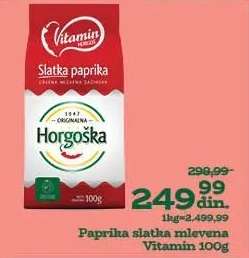 Paprika slatka mlevena Vitamin 100g