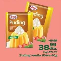 Puding vanila Aleva 40g