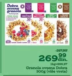 Granola ovsena Dobra