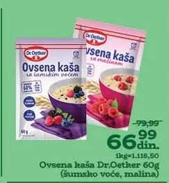 Ovsena kaša Dr Oetker 60g