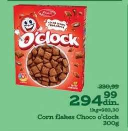 Corn flakes Choco O'Clock