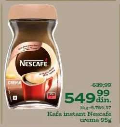 Kafa instant Nescafe crema 95g