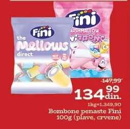 Bombone penaste Fini