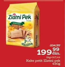 Keks petit Zlatni pek