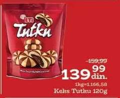 Keks Tutku 120g