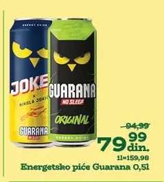 Energetsko piće Guarana 0,5l