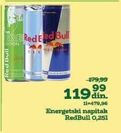 Energetski napitak RedBull 0,25l