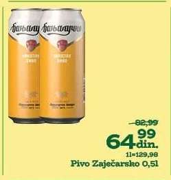 Pivo Zaječarsko 0.5l