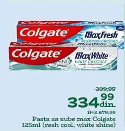 Pasta za zube max Colgate
