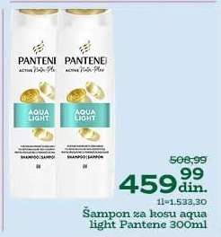 Šampon za kosu aqua light Pantene 300ml