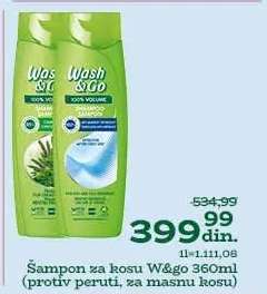 Šampon za kosu W&go 360ml