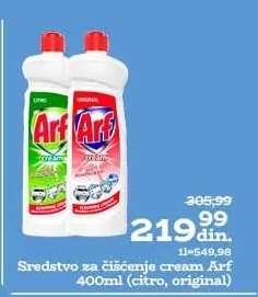 Sredstvo za čišćenje cream Arf