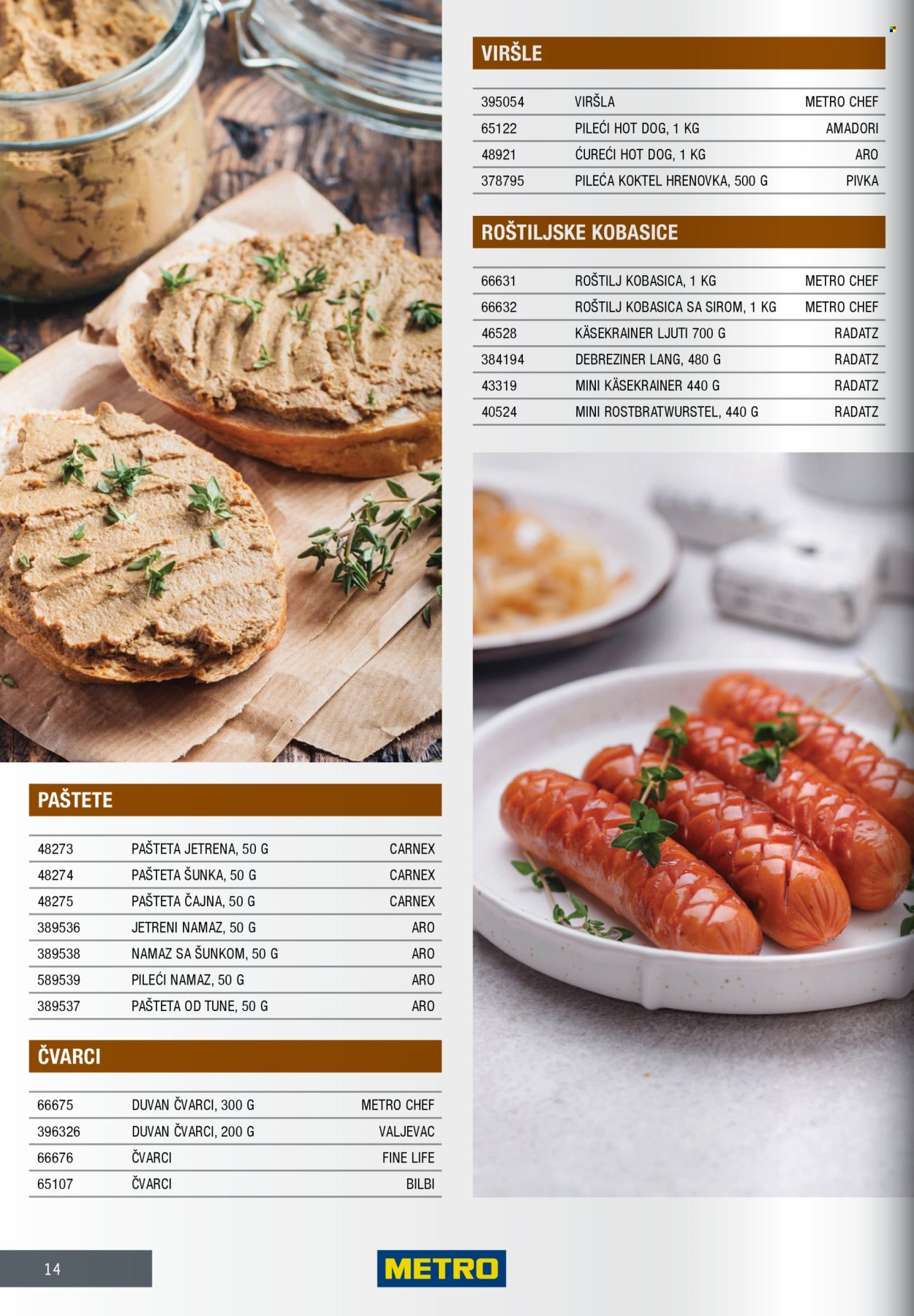 Metro katalog. Stranica 14