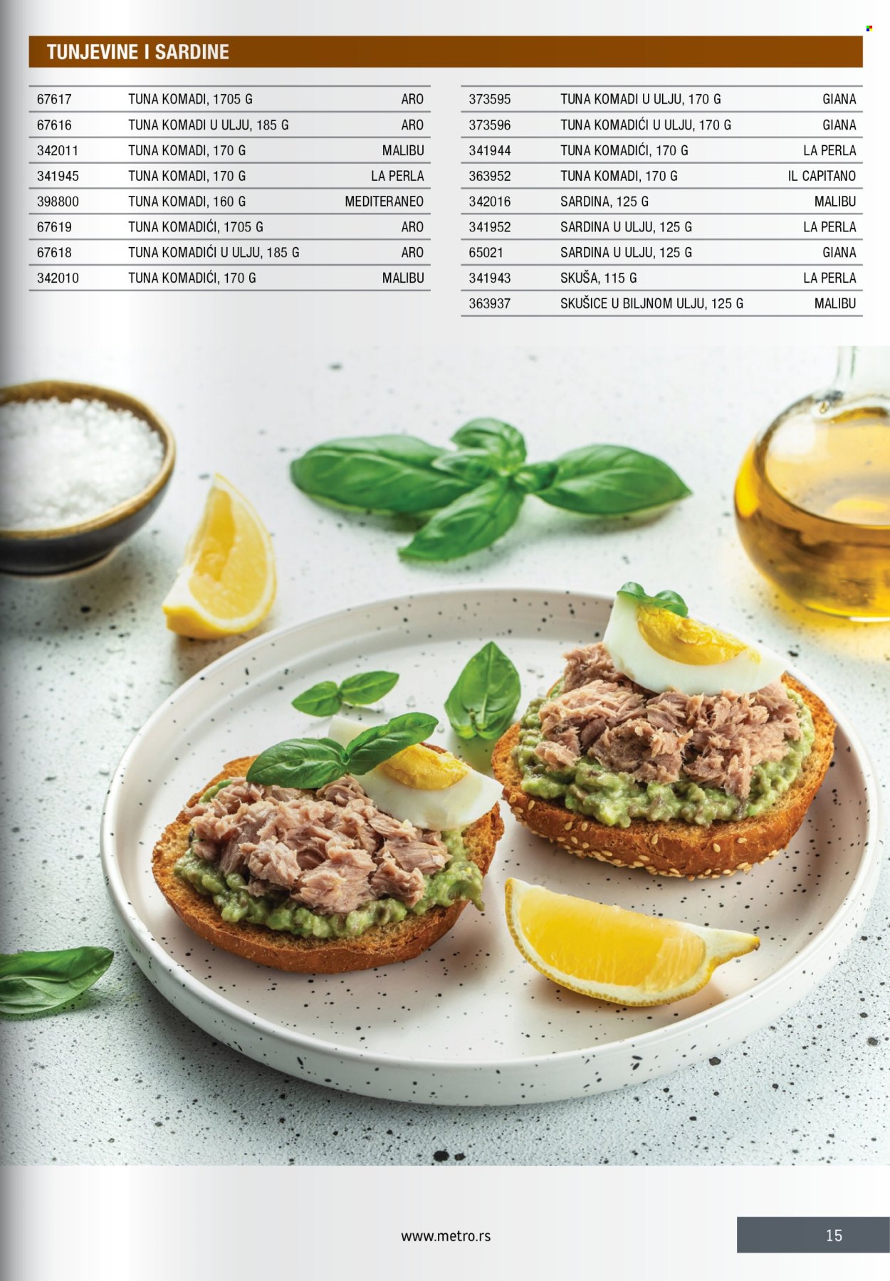 Metro katalog. Stranica 15