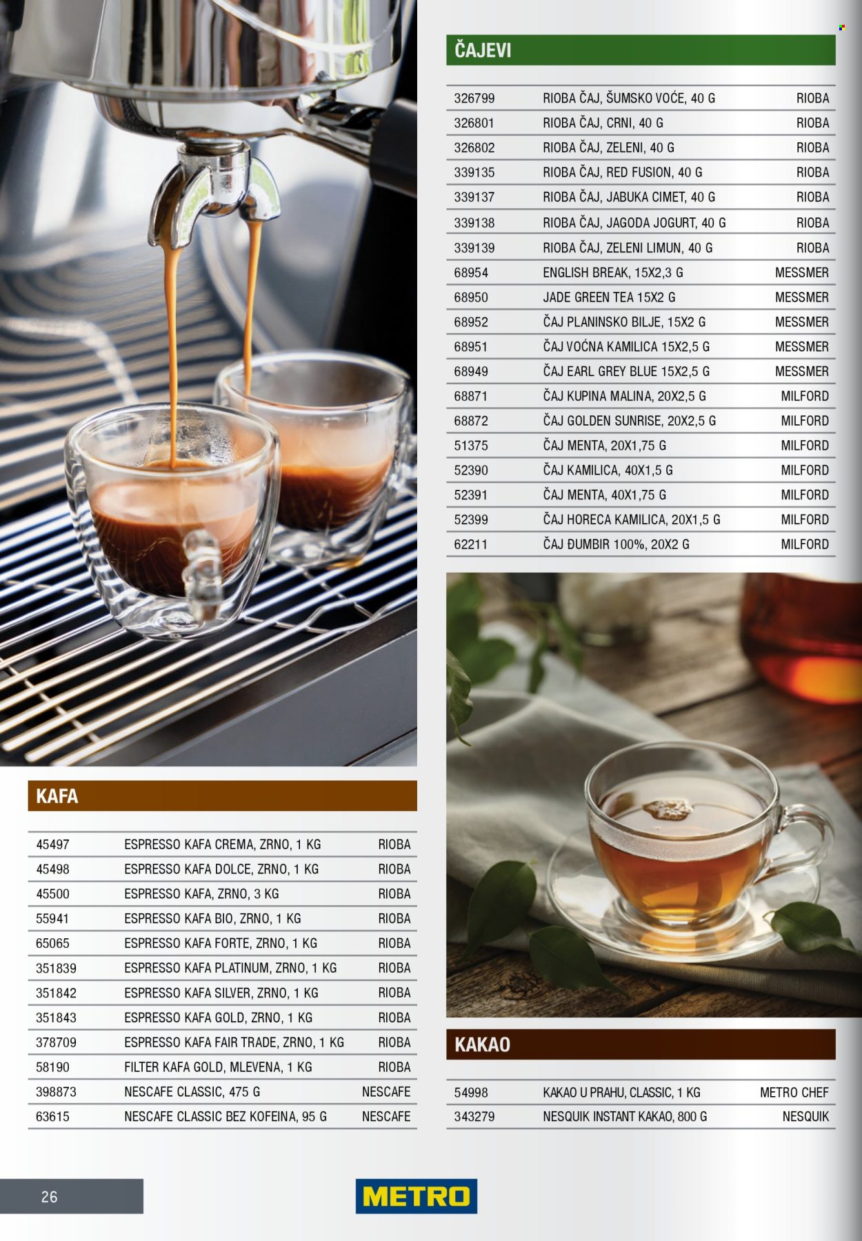 Metro katalog. Stranica 26