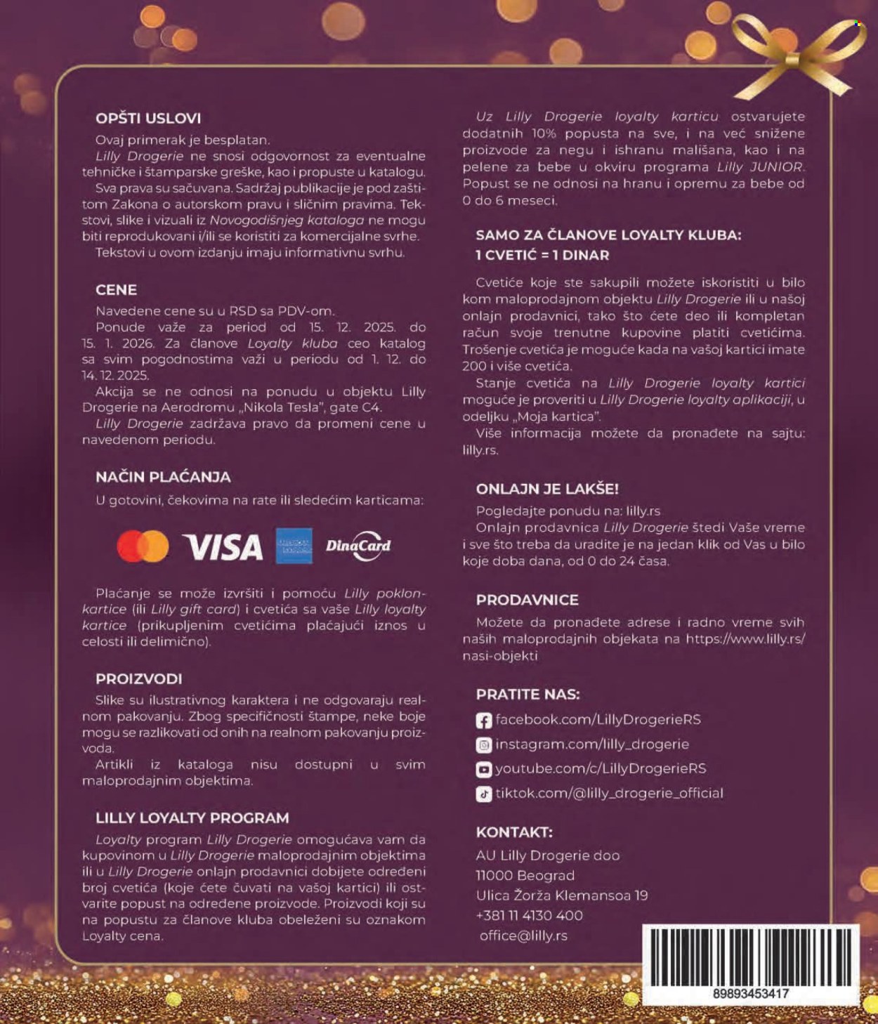 Lilly Drogerie katalog - 15.12.2025 - 15.01.2026. Stranica 219