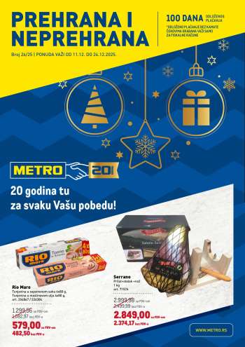 Metro katalog - 11.12.2025 - 24.12.2025.